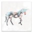Unicorn Posed With Flowers Wall Art