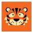 Tiger Face Wall Art