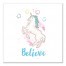 Watercolor Unicorn Wall Art