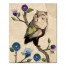 Watercolor Owl 16x20 Canvas Wall Art