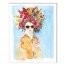 Garden Head 16x20 Canvas Wall Art