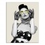 Fancy Shades  16x20 Canvas Wall Art