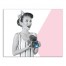 Holding Camera Blue Gem  20x16 Canvas Wall Art