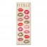 Lips Shades Fierce  12x36 Canvas Wall Art