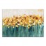 Abstract Yellow Flowers 30x20 Canvas Wall Art