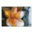 Orange Watercolor Flower 24x16 Canvas Wall Art