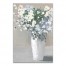 Impasto Sage Flower Bouquet 20x30 Canvas Wall Art