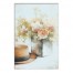 Vase Flowers Straw Hat Paint 20x30 Canvas Wall Art