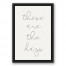 The Days 12x18 Black Floating Framed Canvas