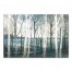 Tree Path Blue Landscape 24x16 Canvas Wall Art