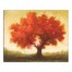 Cracked Paint Autumn Tree 20x16 Canvas Wall Art