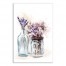 Lavendar And Flowers  12x18 Canvas Wall Art
