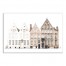 Brick Buildings 24x16 Canvas Wall Art