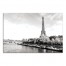 Bridge With Eiffel  30x20 Canvas Wall Art