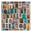Various Doors  16x16 Canvas Wall Art
