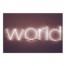 Neon World 18x12 Canvas Wall Art