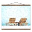 Painted Beach Chairs 16x20 Teak Hanging Canvas