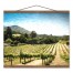 Green Vineyard Paint 16x20 Teak Hanging Canvas