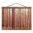 Redwood Painty Scene 8x12 Teak Hanging Canvas
