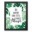 Feel Most Alive 11x14 Black Framed Canvas