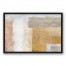 Golden Corner  30x20 Black Floating Framed Canvas