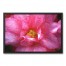 Neon Flower Dark 30x20 Black Framed Canvas
