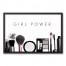 Girl Power 30x20 Black Framed Canvas