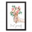 Treat Yourself  12x18 Black Framed Canvas