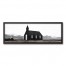 Dark Spooky Church 36x12 Black Framed Canvas