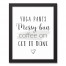 Get It Done 11x14 Black Framed Canvas