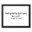 You Made It Out Of Bed 14x11 Black Framed Canvas