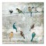 In Birdtween The Lines 36x36 Canvas Wall Art