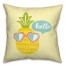 Hello Pineapple 18x18 Spun Poly Pillow