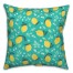 Lemon Teal 18x18 Spun Poly Pillow
