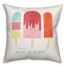 Stay Cool Popsicles 18x18 Spun Poly Pillow