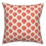 Watercolor Strawberry 18x18 Spun Poly Pillow