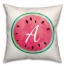 Monogram 18x18 Personalized Spun Poly Pillow