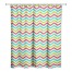 Colorful Chevron 71x74 Shower Curtain