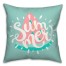 Summer Watermelon Bright 18x18 Spun Poly Pillow