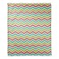 Colorful Chevron 50x60 Coral Fleece Blanket