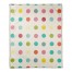 Large Bright Dots  50x60 Coral Fleece Blanket