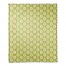 Retro Flowers Lemon 50x60 Coral Fleece Blanket