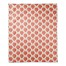 Watercolor Strawberry  50x60 Coral Fleece Blanket