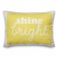 Shine Bright Yellow 14x20 Spun Poly Pillow