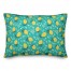 Lemon  Teal 14x20 Spun Poly Pillow