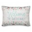 Welcome 14x20 Personalized Spun Poly Pillow