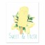 Lemon Popsicle Sweet Fresh 8x10 Tabletop Canvas