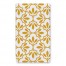 Quatrefoil Pattern Tea Towel