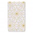 Star Flower Pattern  Tea Towel