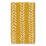 Petal Pattern Stripes Tea Towel